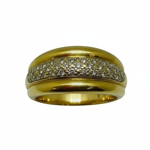 Bague en Or Jaune 18k - 3.40 G