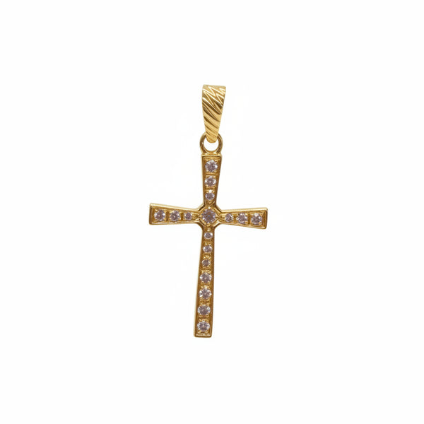 Pendentif en Or Jaune 18K - Diamants - 1.63G