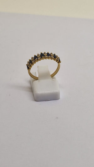 Bague en Or Jaune 18K Taille-53