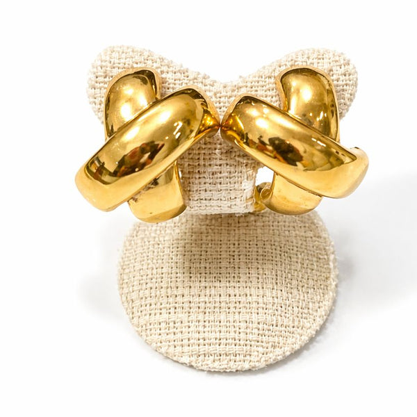 Boucles d'oreilles en or jaune 18K - 3.33 G
