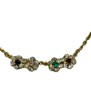 Collier Ras du Cou en Or Jaune 18K - 9.05G