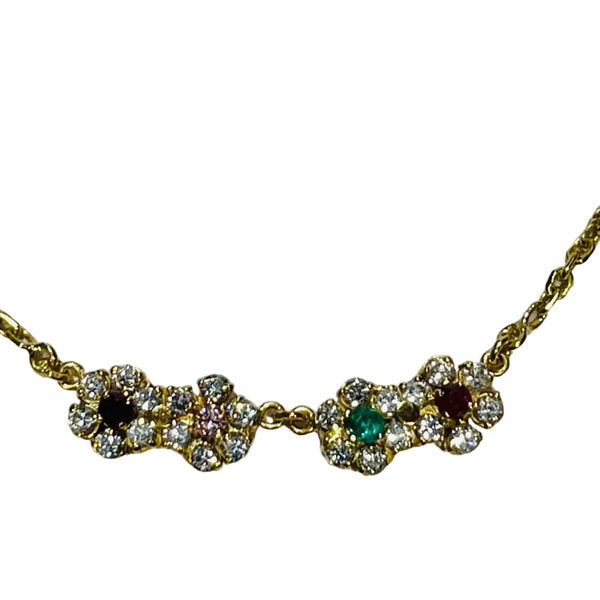Collier Ras du Cou en Or Jaune 18K - 9.05G