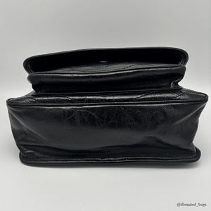 Saint Laurent - Sac Niki Medium en Cuir Noir