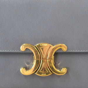 Sac à main Celine Triomphe Teen en Cuir de Veau