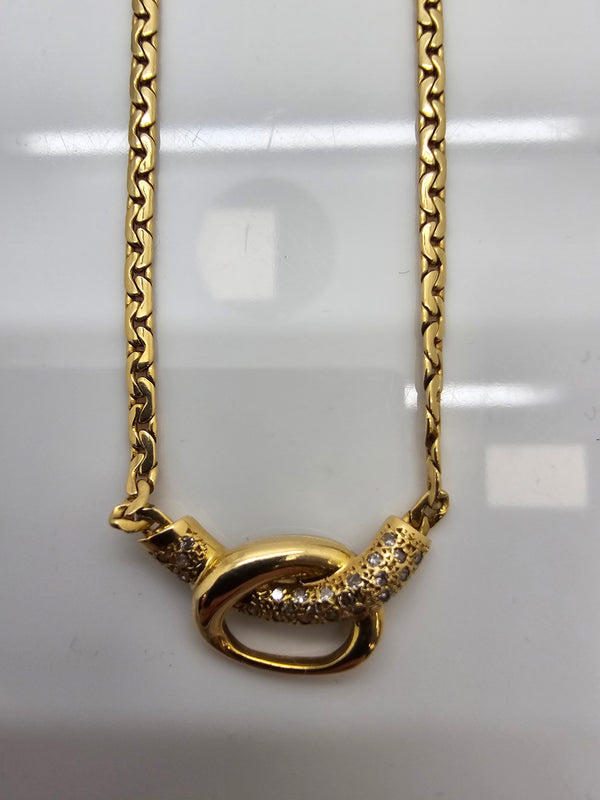 Collier Maille Royale en Or Jaune 18K - 14.88 Grs - 46.5 CM