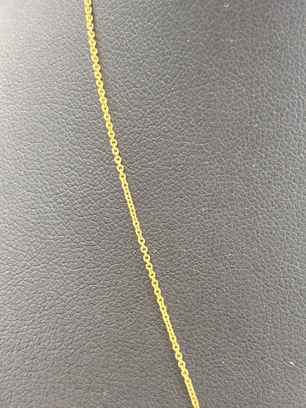 Collier Princesse en Or Jaune 18K 2.02 Grs