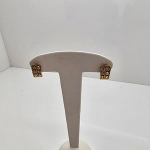 Boucles d'oreilles en Or jaune 18K - 4.23 Grs
