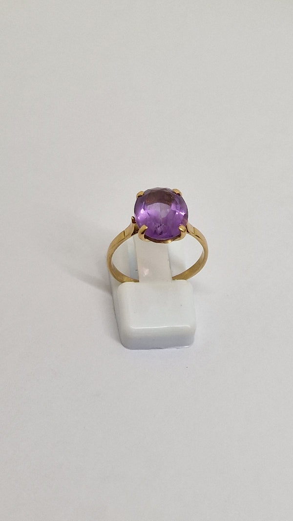 Bague en  OR jaune 18K Taille-55