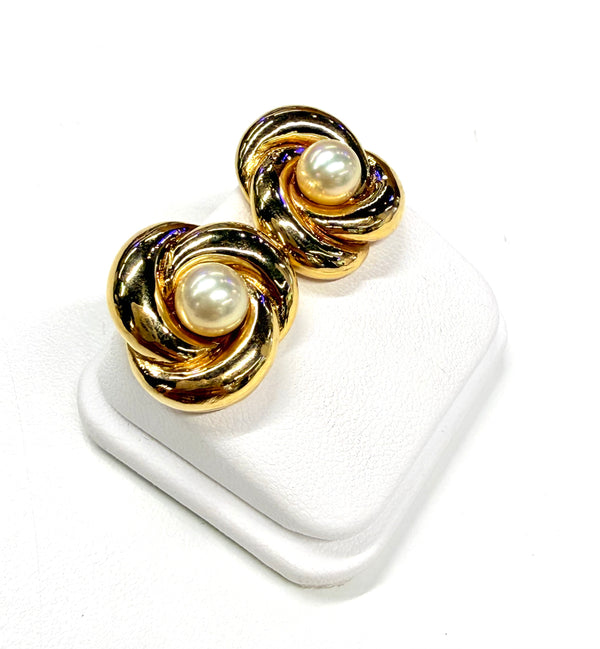 Boucles d'oreilles en  Or Jaune 18k - 4.49 grs