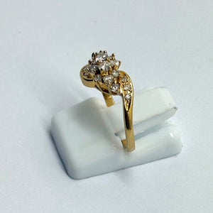 Bague en or Jaune 18 K - Taille 49 -  2.57 G