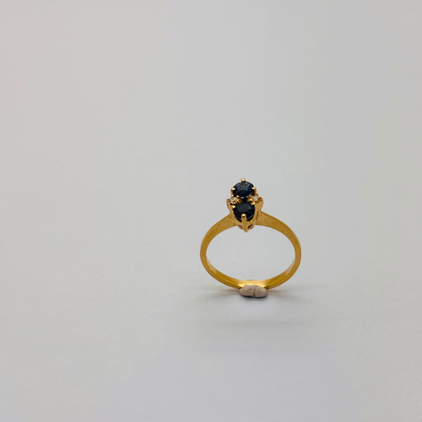 Bague Or Jaune 18K 18K Taille-50