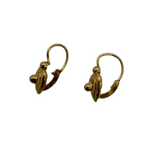 Boucles d'oreilles Dormeuses Or Jaune 18K - 0.60 G