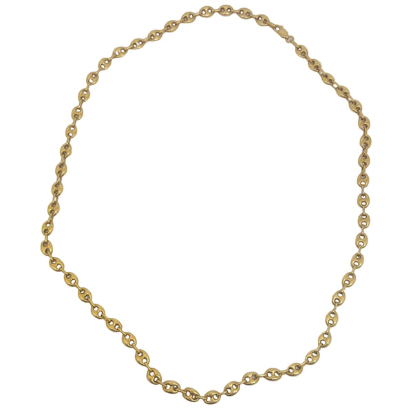 Collier Sautoir Or jaune 750, Grain de Café