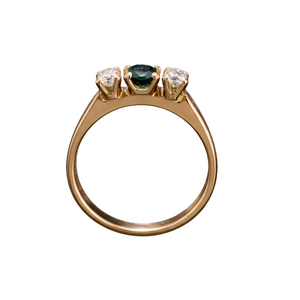 Bague en Or Jaune 18K - Taille 49 - 2.78G