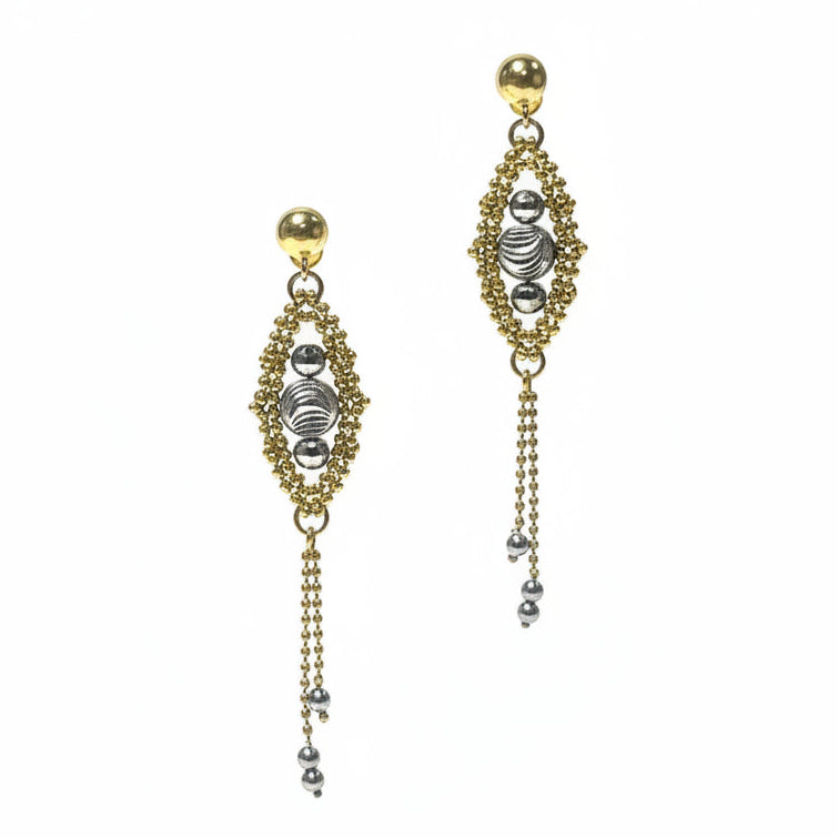 Boucles d'oreilles Or 18k Clou - 3.81gr