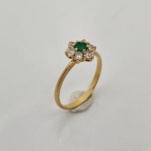 Marguerite Or Jaune 18 K - Taille 55
