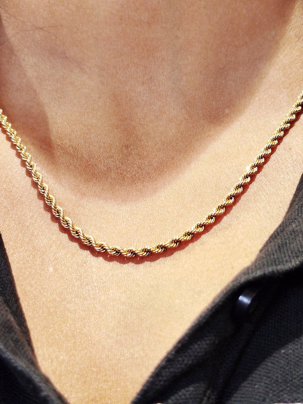 Collier Princesse en Or Jaune 18K 6,39 Grs