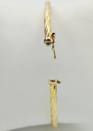 Bracelet Jonc Or Jaune 18K - 3.98G