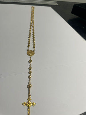 Collier CHAPELET en Or Jaune 18K 15.61 Grs