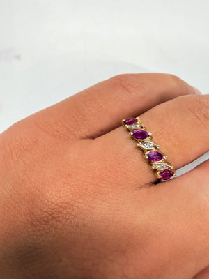 Bagues en Or Jaune 18k - Taille 51