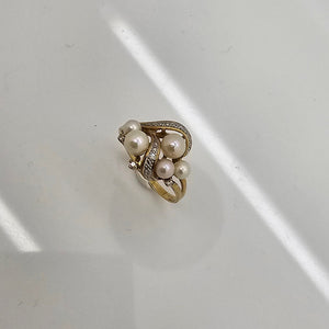 Bague en Or Jaune 18K - 3.55G - Taille 57