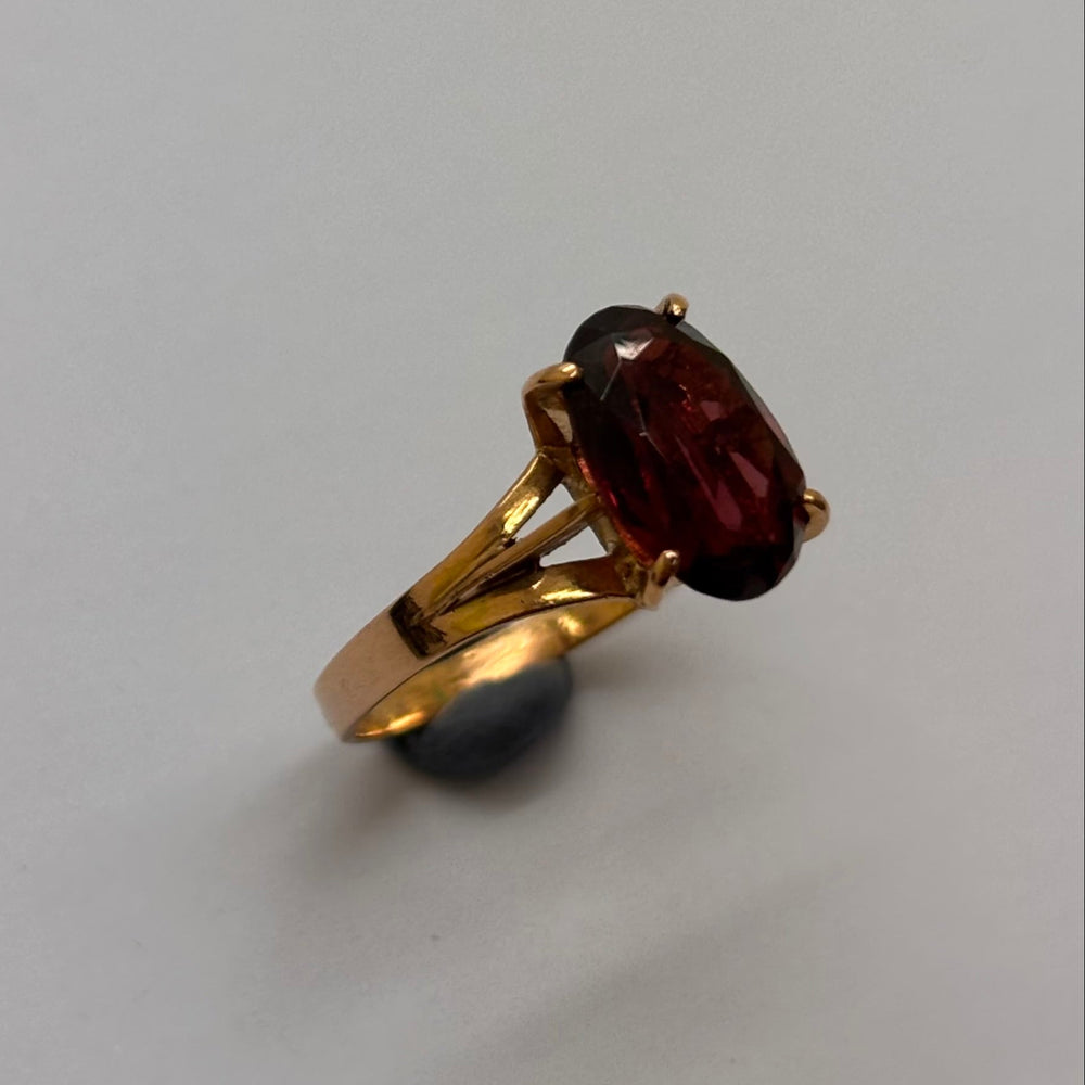 Bague en Or Jaune 18K Taille-53.5