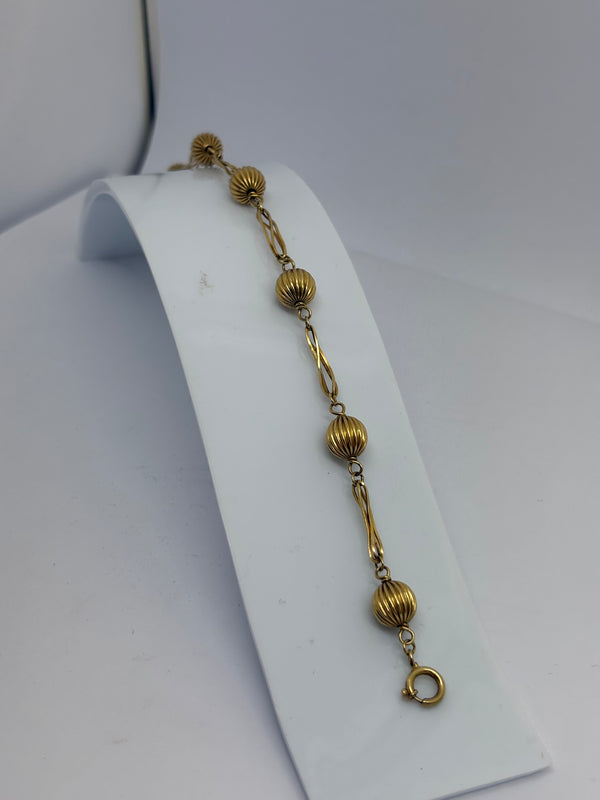 Bracelet en Or Jaune 18 K - 7.69 G