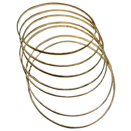 Bracelet Semainier en Or Jaune 18k - 35.05 Grs