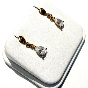 Boucles d'oreilles en or jaune 18k - 1.01 G