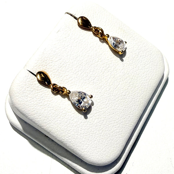 Boucles d'oreilles en or jaune 18k - 1.01 G
