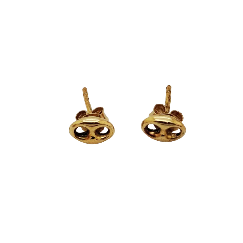 Boucles d'oreilles en or jaune 18 K - 0.81 G