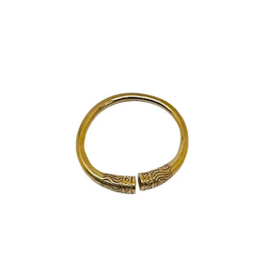 Bague Jonc en Or Jaune 18K - 3.72 Grs - Taille 51