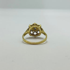 Bague Chou en Or Jaune 18k Taille-56