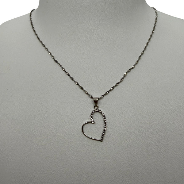 Collier Princesse en Or Blanc 18 Carats