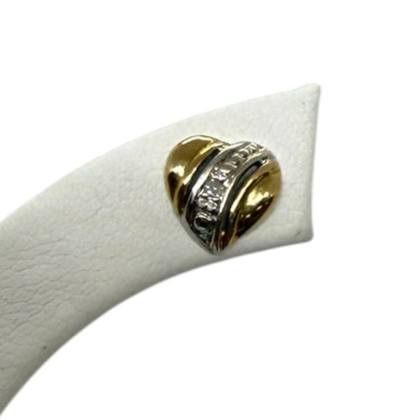 Boucles d'oreilles coeur en or 18k - 0.84 G