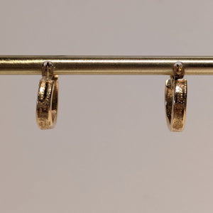 Créoles Or Jaune 18 K - 1.04 G