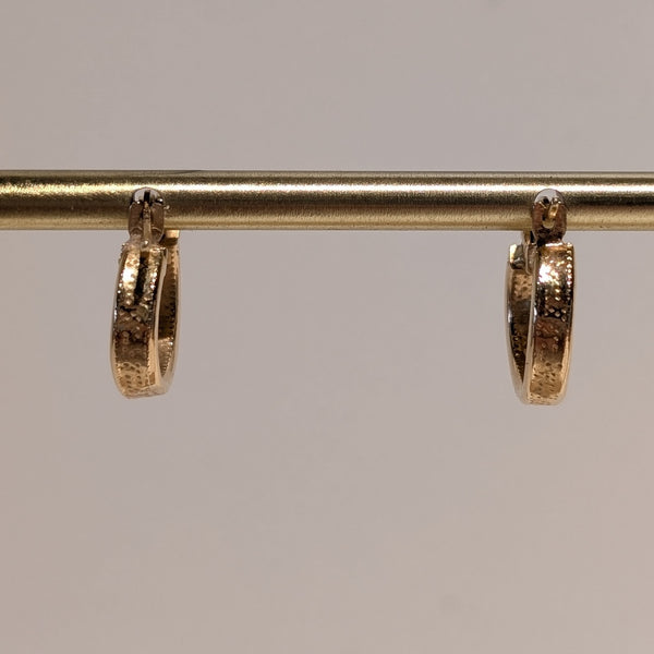 Créoles Or Jaune 18 K - 1.04 G