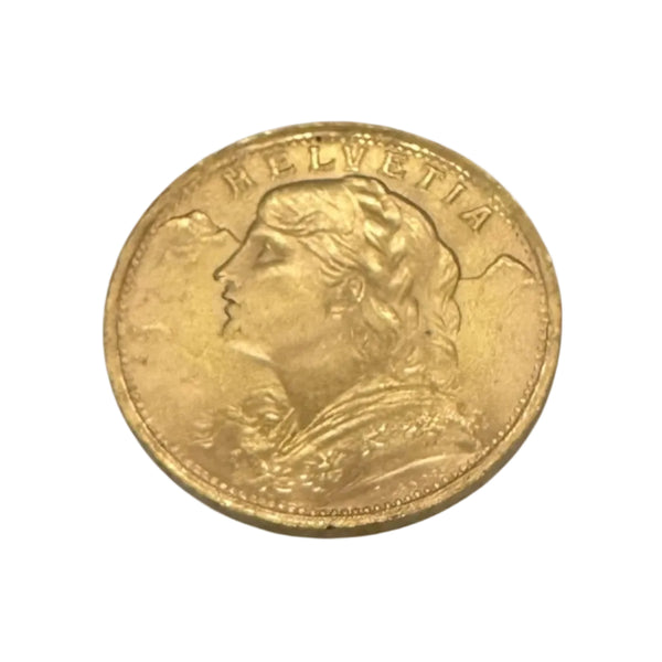 Pièce rare 20 Francs en Or jaune 20K - 6.45G
