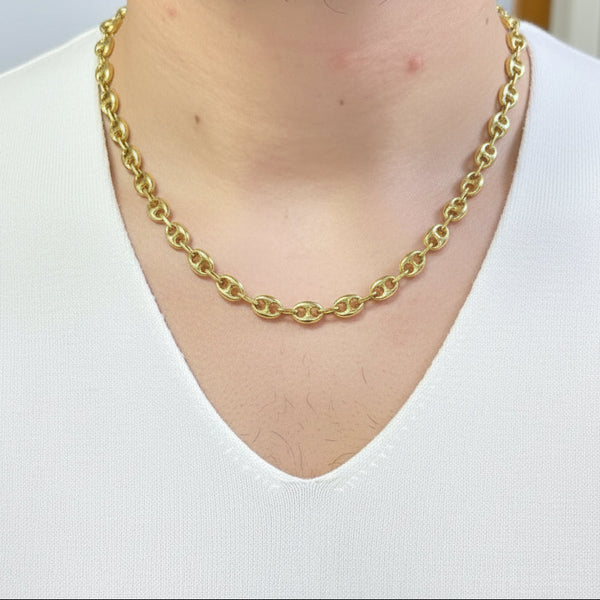 Collier en or jaune 18K - 25.04 Grs