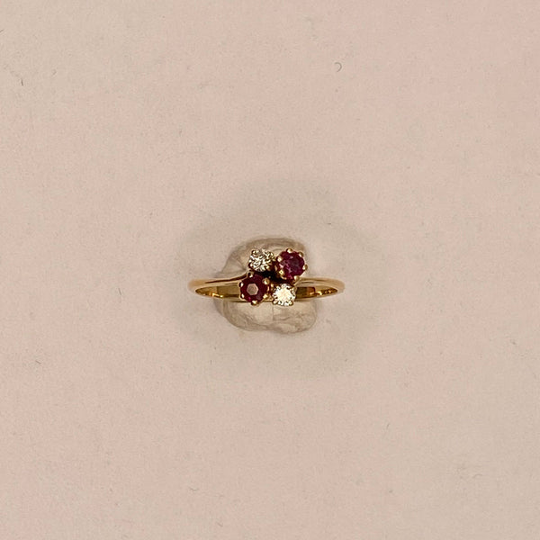 Bague en Or Jaune 18K Taille-51