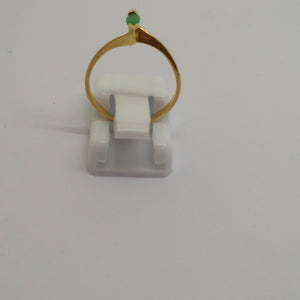 Bague en Or Jaune 18K Taille-51