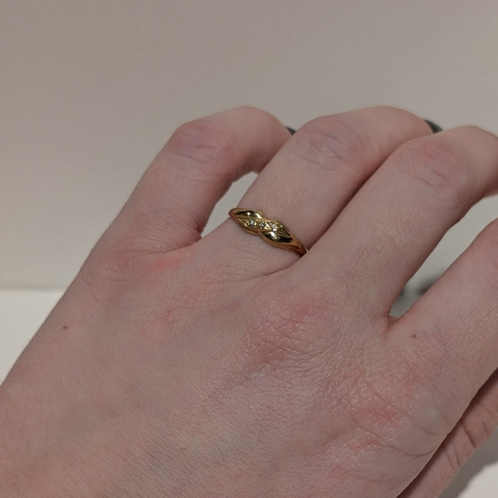 Bagues en Or Jaune 18K - Taille 52