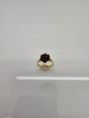 Bague en Or Jaune 18K -  2.89 Grs - Taille 50