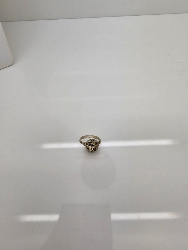 Bague en Or Blanc 18K - 4.05 Grs - Taille 53