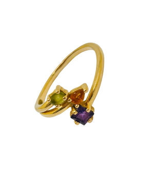 Bague en Or jaune 18K - 3.05 Grs - Taille 57