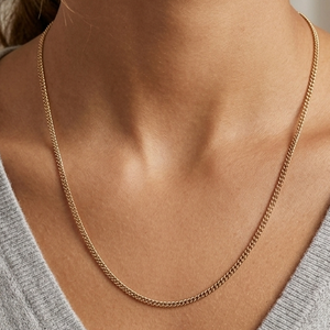 Collier Princesse en Or Jaune 18K - 57cm - 6.49gr