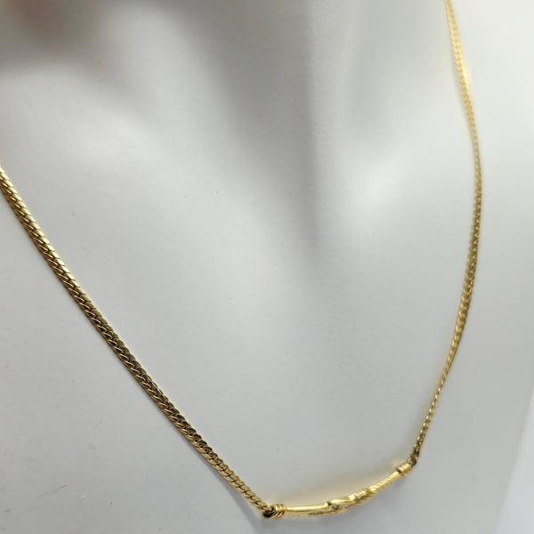 Collier Princesse Anglaise en Or Jaune 18K