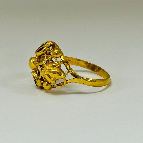 BaguesTank en Or Jaune 22k Taille-54