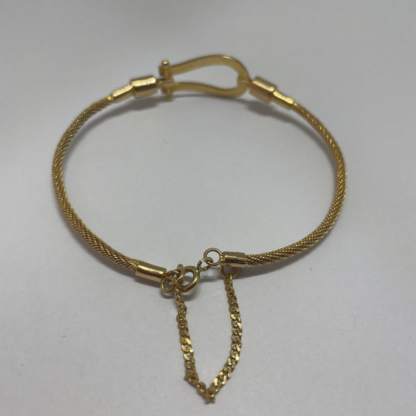 Bracelet Jonc en Or Jaune 18K 11.78 Grs