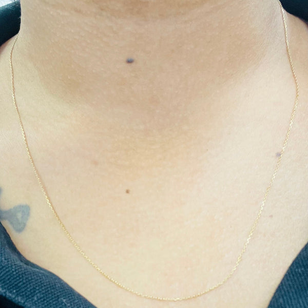Collier Princesse en Or Jaune 18K - 1.28G